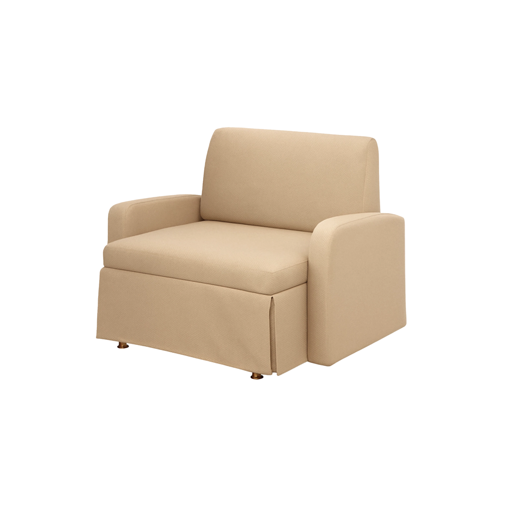 Hotel Chair Bed Pouf Lux Round Armrests