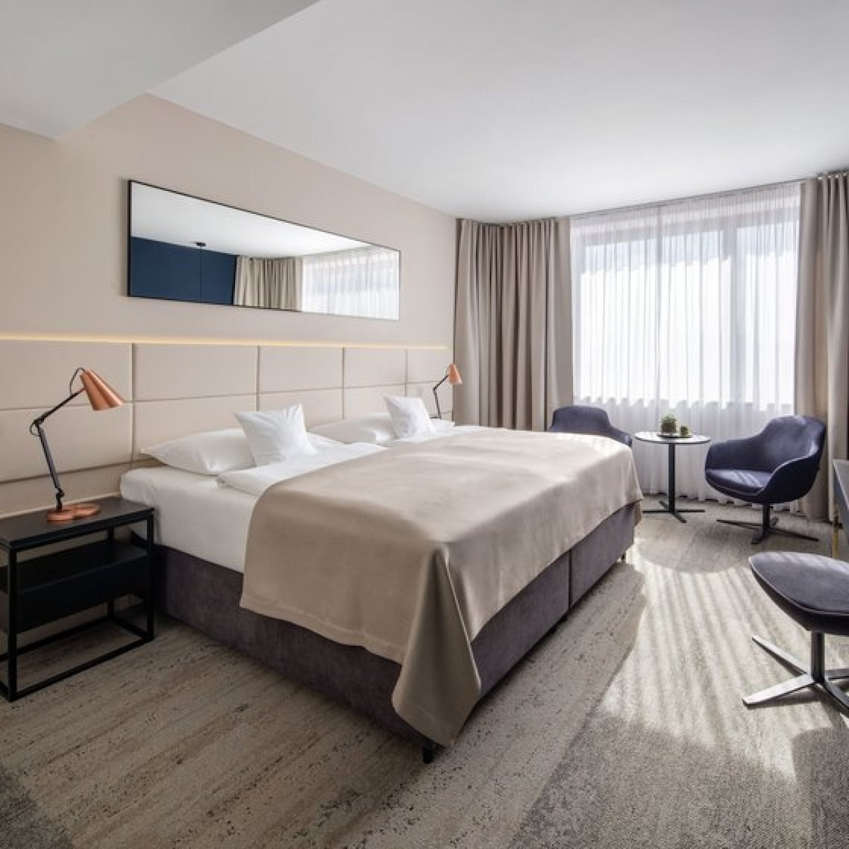 CPI Hotels Prague — projekt hotelových postelí a matracov UNAR